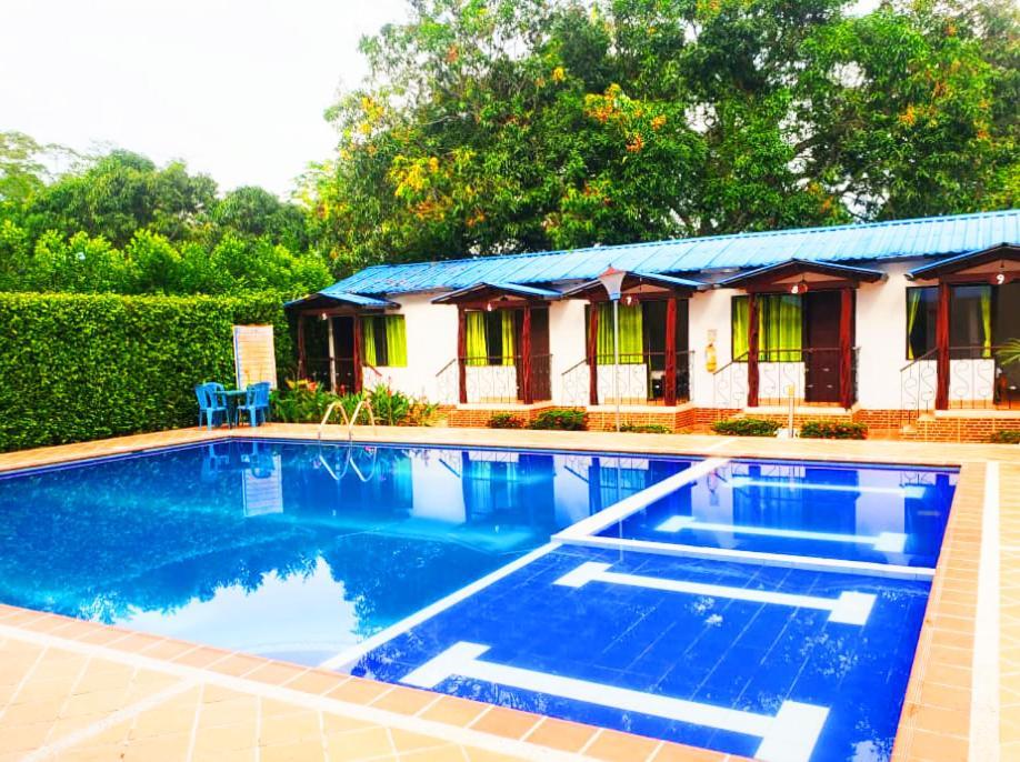 Cabanas El Saman Villavicencio Apiay Екстер'єр фото